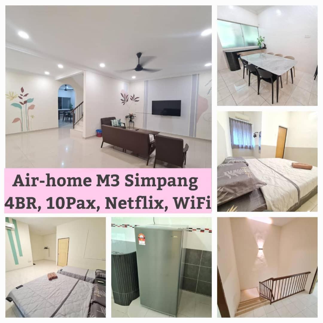 Air-Home M9 Simpang Near Aulong Econsave, 4Br, 10Pax, Netflix Taiping Luaran gambar