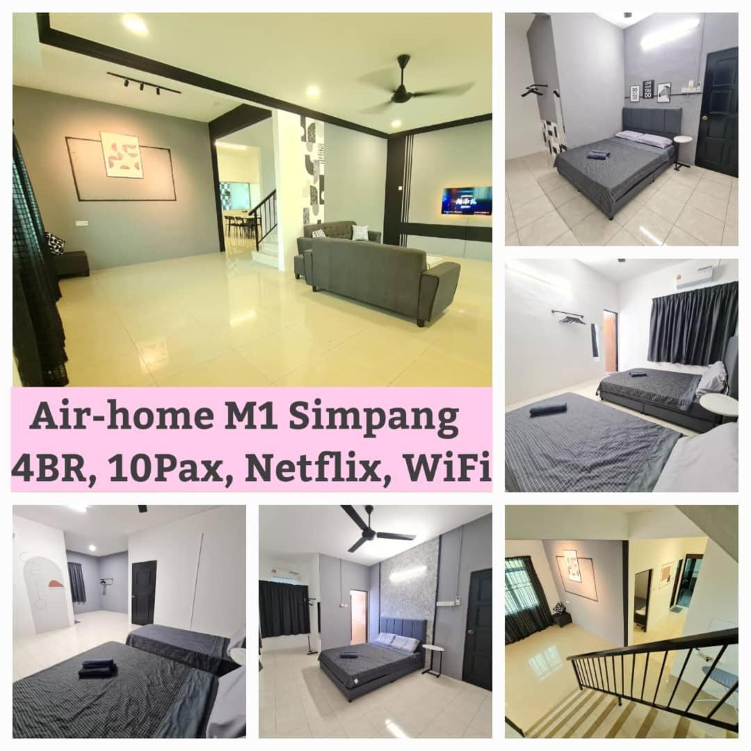 Air-Home M9 Simpang Near Aulong Econsave, 4Br, 10Pax, Netflix Taiping Luaran gambar